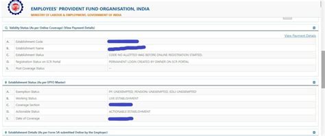 emp.epfo uni|EPFO:Establishment Search.